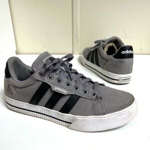 ADIDAS Daily 3.0 Men's Skateboard Fitness Shoes size 7 gray black